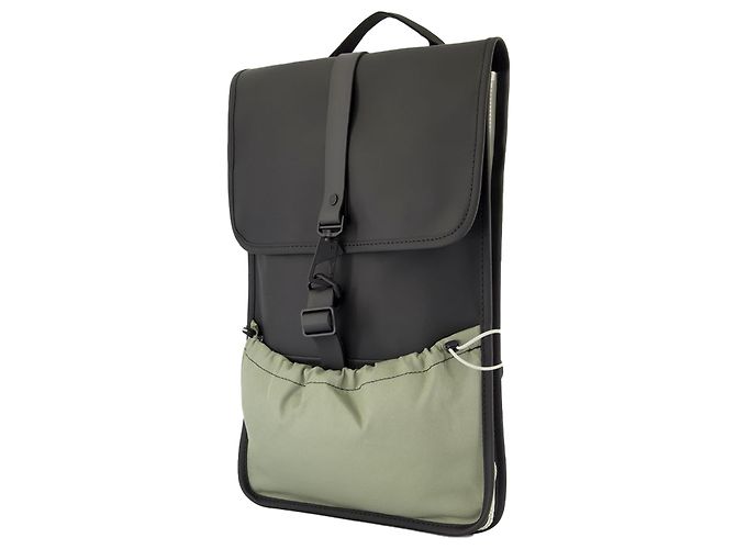 Mini Rucksack - RAINS - Synthetisch - Schwarz - Ansicht 2