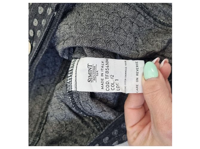 Veste Moschino en coton gris - vue 5