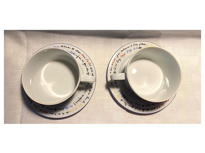 Tazas y platos de porcelana Sonia Rykiel - vista 5