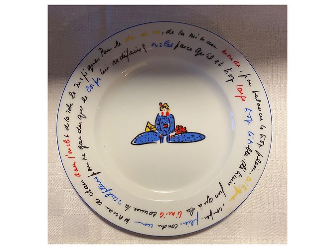 Tazas y platos de porcelana Sonia Rykiel - vista 9