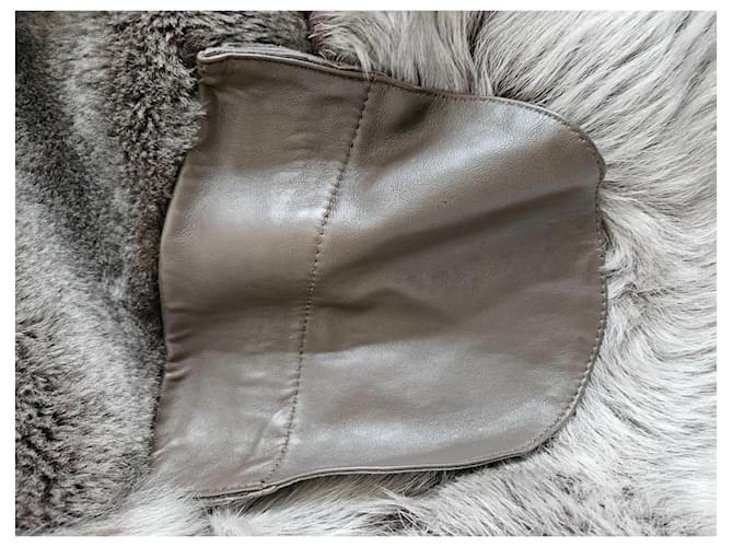 Abrigo de shearling Rizal beige - vista 5