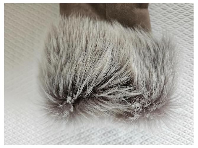 Abrigo de shearling Rizal beige - vista 9