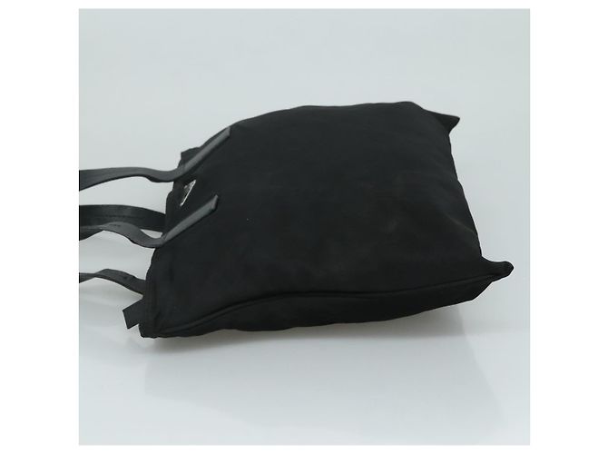PRADA Borsa Tote in Nylon Nera Auth yk16893 Nero - vista 3