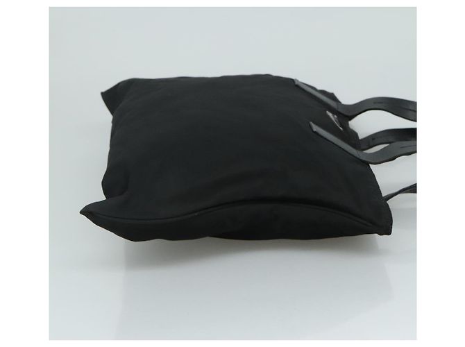 PRADA Borsa Tote in Nylon Nera Auth yk16893 Nero - vista 4