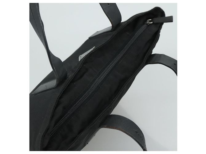 PRADA Borsa Tote in Nylon Nera Auth yk16893 Nero - vista 6