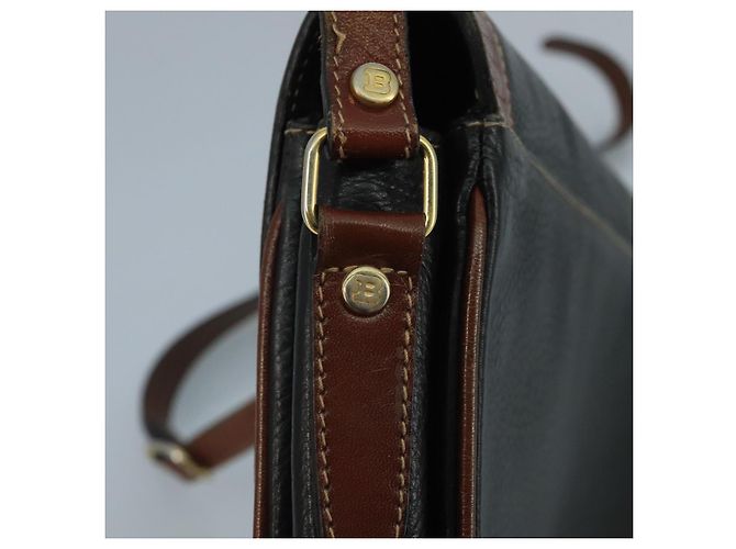 Borsa a Spalla BALLY in Pelle Nera Auth bs21629 Nero - vista 10