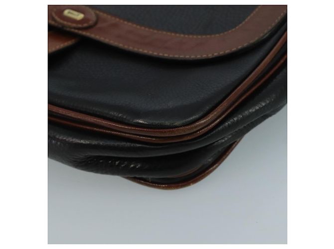 Borsa a Spalla BALLY in Pelle Nera Auth bs21629 Nero - vista 14