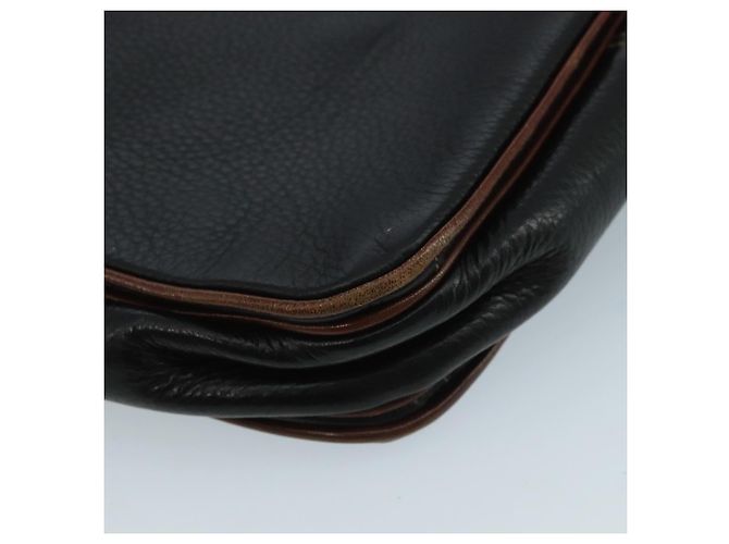 Borsa a Spalla BALLY in Pelle Nera Auth bs21629 Nero - vista 16
