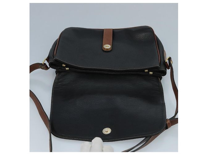 Borsa a Spalla BALLY in Pelle Nera Auth bs21629 Nero - vista 18