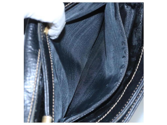 Borsa a Spalla BALLY in Pelle Nera Auth bs21629 Nero - vista 22