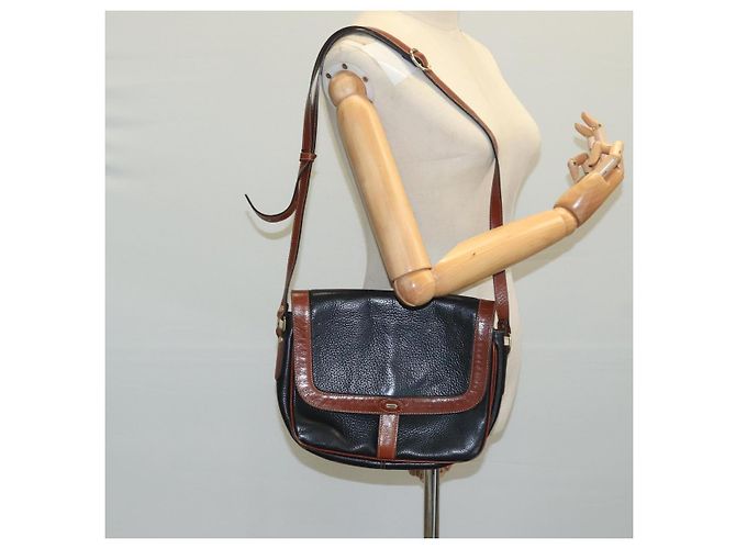 Borsa a Spalla BALLY in Pelle Nera Auth bs21629 Nero - vista 24