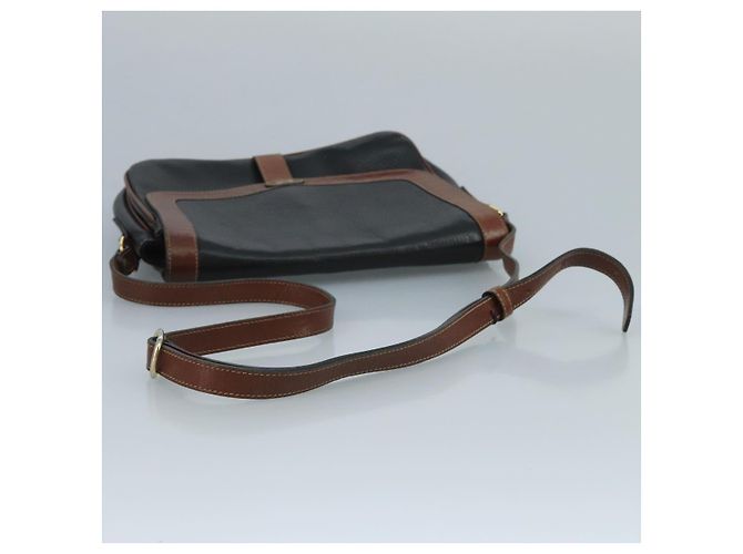 Borsa a Spalla BALLY in Pelle Nera Auth bs21629 Nero - vista 7
