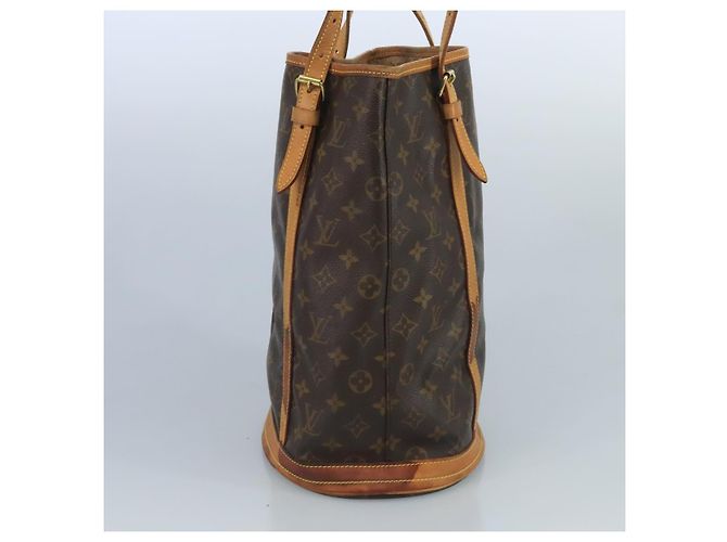 LOUIS VUITTON Borsa a Spalla Monogram Bucket GM M42236 LV Auth ar13103 Monogramma - vista 3