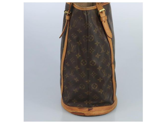 LOUIS VUITTON Borsa a Spalla Monogram Bucket GM M42236 LV Auth ar13103 Monogramma - vista 4