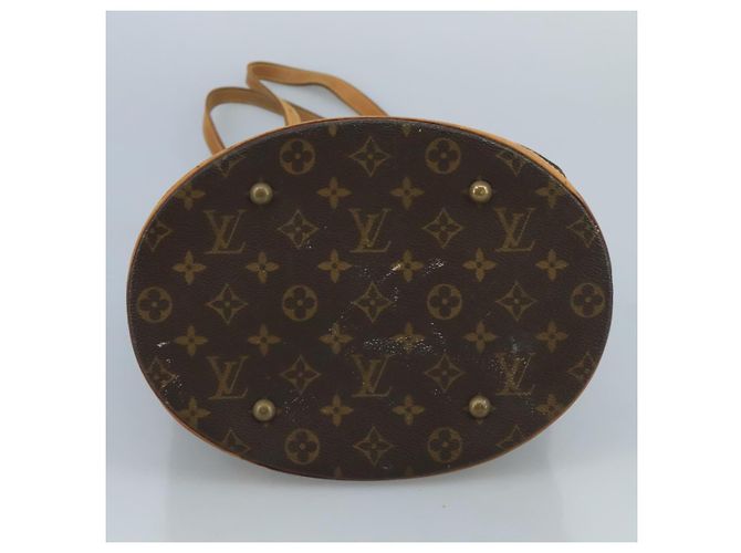 LOUIS VUITTON Borsa a Spalla Monogram Bucket GM M42236 LV Auth ar13103 Monogramma - vista 5