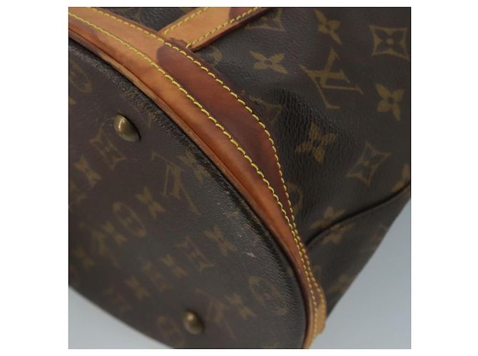 LOUIS VUITTON Borsa a Spalla Monogram Bucket GM M42236 LV Auth ar13103 Monogramma - vista 9