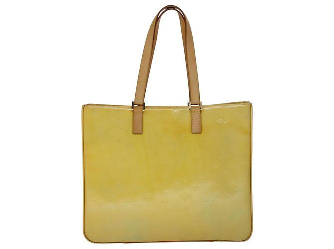 LOUIS VUITTON Monogram Vernis Columbus Tote Bag Grau M91028 LV Auth yk16875 - Ansicht 13