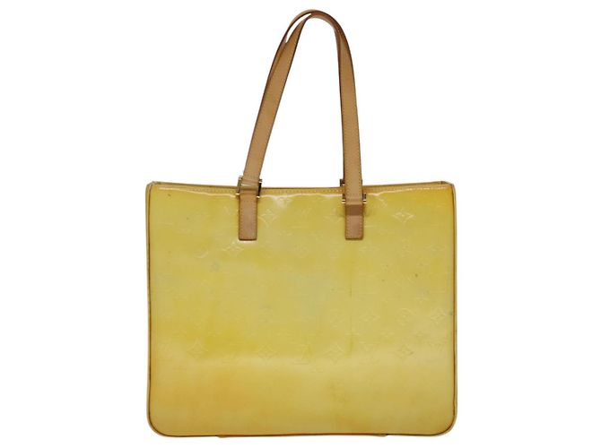 LOUIS VUITTON Monogram Vernis Columbus Tote Bag Grau M91028 LV Auth yk16875 - Ansicht 2