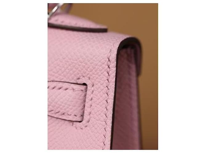 Hermès mini Kelly rosa - vista 12