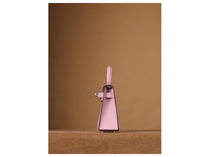 Hermès mini Kelly rosa - vista 16