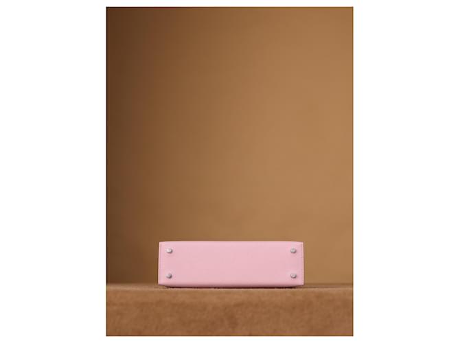 Hermès mini Kelly rosa - vista 17
