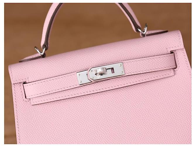 Hermès mini Kelly rosa - vista 18