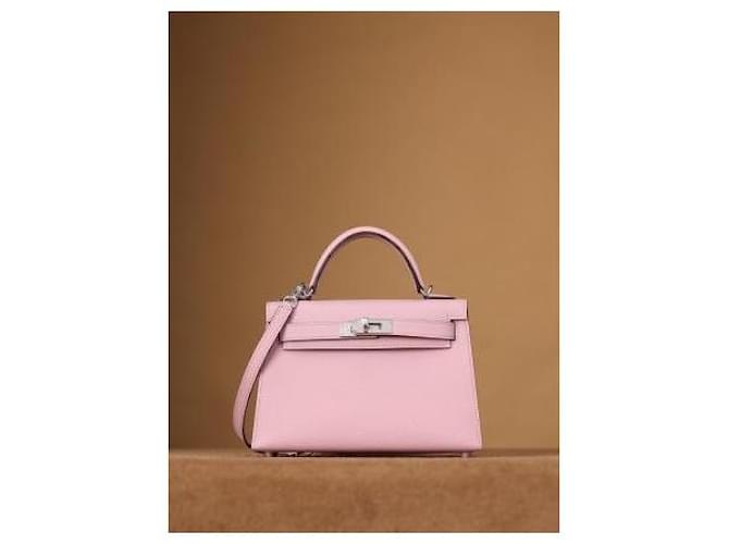 Hermès mini Kelly rosa - vista 2