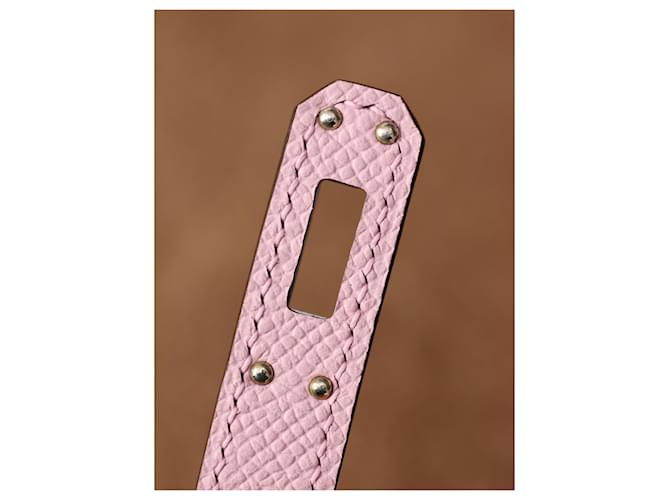 Hermès mini Kelly rosa - vista 5