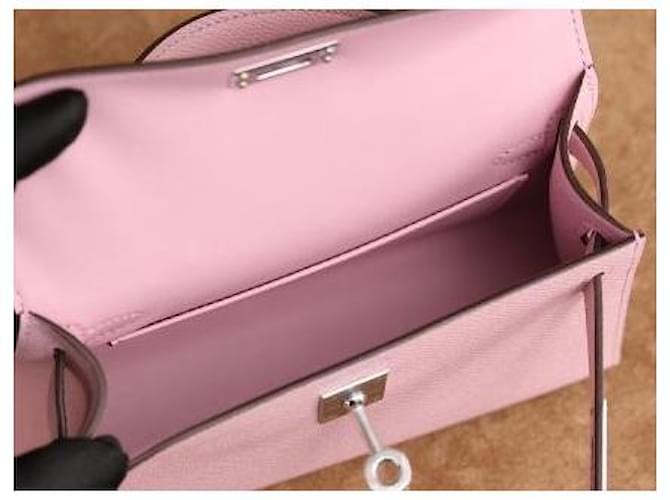 Hermès mini Kelly rosa - vista 8