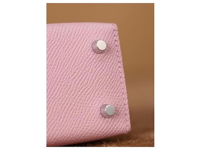 Hermès mini Kelly rosa - vista 9