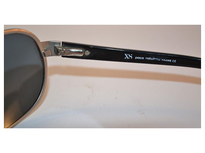 occhiali da sole Paco Rabanne XS421 nero argento plastica - vista 6