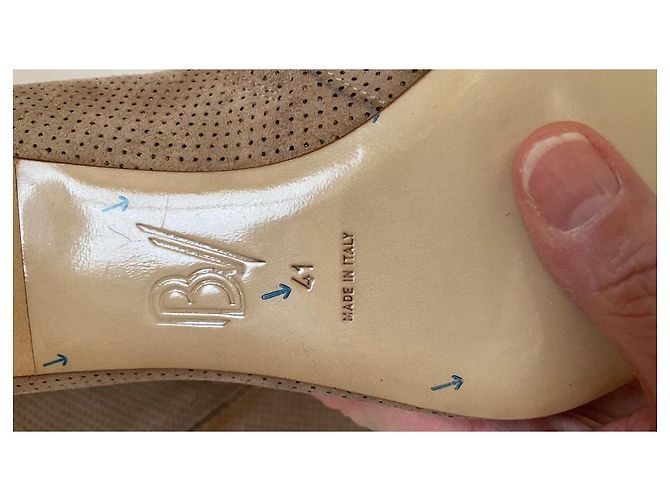 Autre Marque Stivaletti Bettina Vermillon Beige Camoscio - vista 9