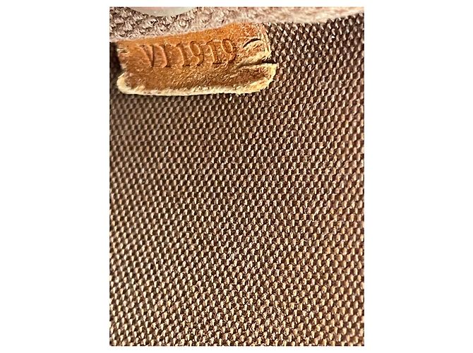 Louis Vuitton Pochette Accessoire Marrone in Tela - vista 8