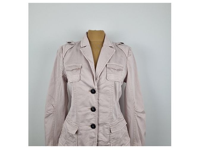 Chaqueta Marc Cain rosa de algodón XL - vista 2