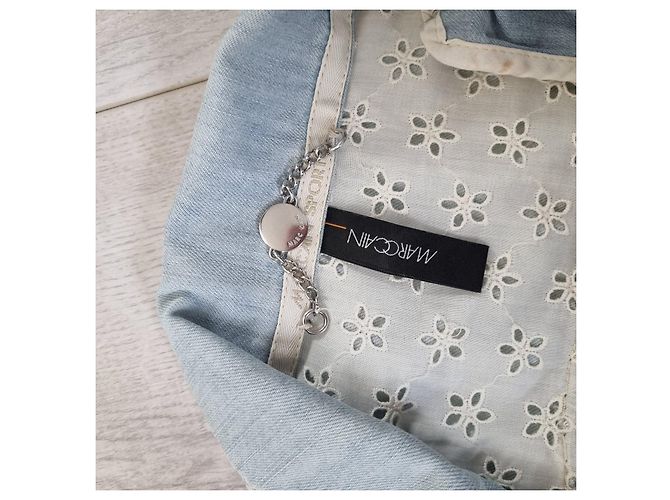 Chaqueta Marc Cain de algodón azul XL - vista 4