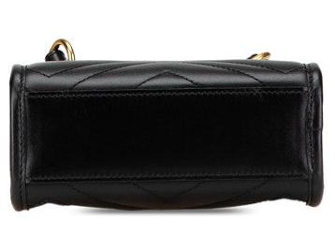 Bolso 2WAY acolchado GG Marmont de Gucci Negro - vista 3