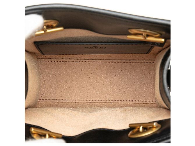 Bolso 2WAY acolchado GG Marmont de Gucci Negro - vista 4