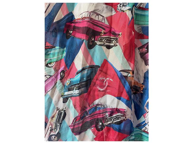 Chanel Falda maxi Runway Cuba 2017 Multicolor - vista 13