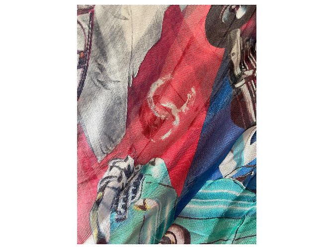 Chanel Falda maxi Runway Cuba 2017 Multicolor - vista 14