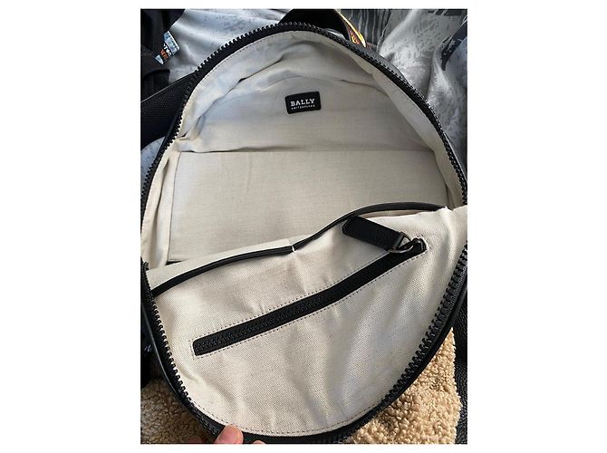 Bally Porte-documents en cuir noir - vue 6
