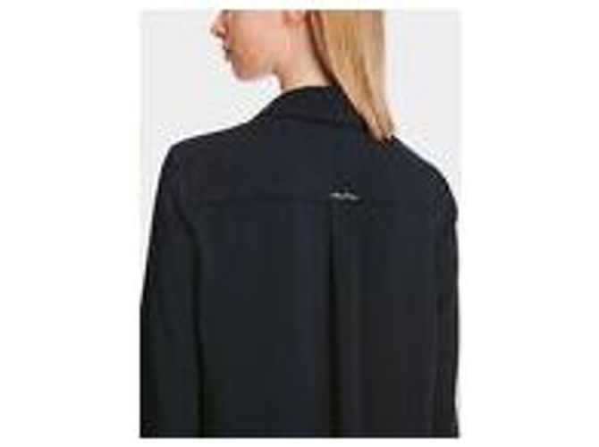 Marc Cain Black Polyester Blouse with Gold Buttons - view 6