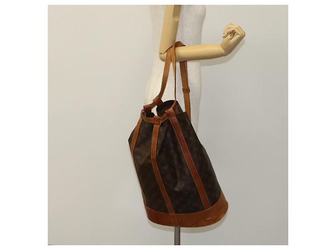 LOUIS VUITTON Borsa a Spalla Monogram Randonnee GM M42244 LV Auth ar13169 Monogramma - vista 21