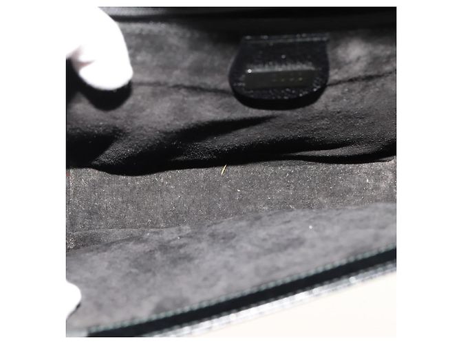Borsa a spalla in pelle nera GUCCI Auth ep7207 Nero - vista 10