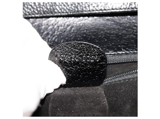 Borsa a spalla in pelle nera GUCCI Auth ep7207 Nero - vista 12