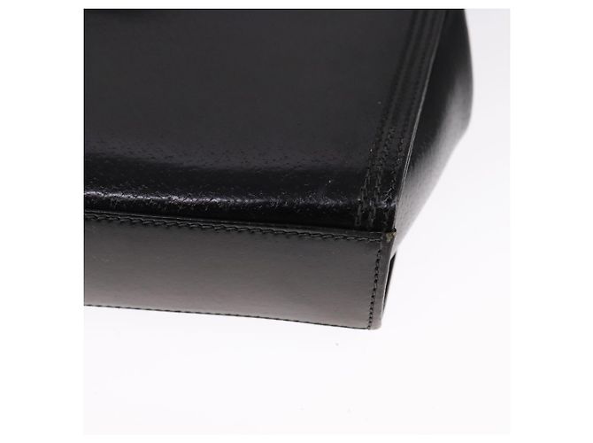 Borsa a spalla in pelle nera GUCCI Auth ep7207 Nero - vista 17