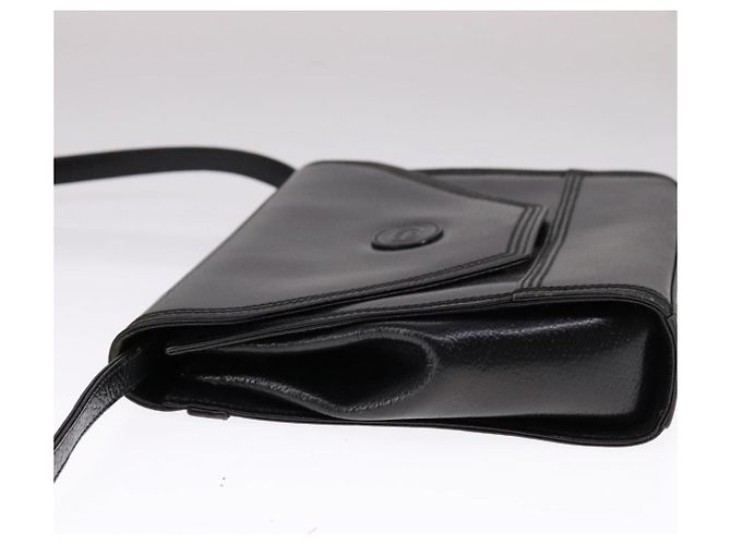 Borsa a spalla in pelle nera GUCCI Auth ep7207 Nero - vista 3