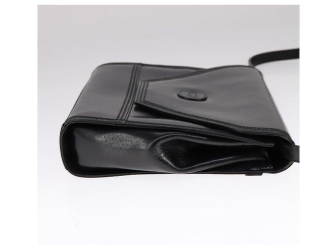 Borsa a spalla in pelle nera GUCCI Auth ep7207 Nero - vista 4