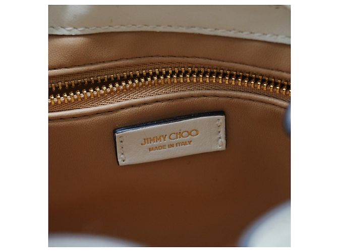 Borsa a secchiello Cinch di Jimmy Choo Bianco - vista 10