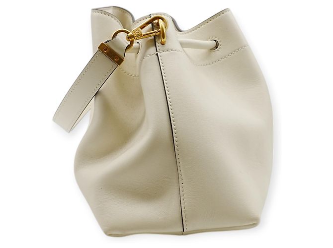 Borsa a secchiello Cinch di Jimmy Choo Bianco - vista 4