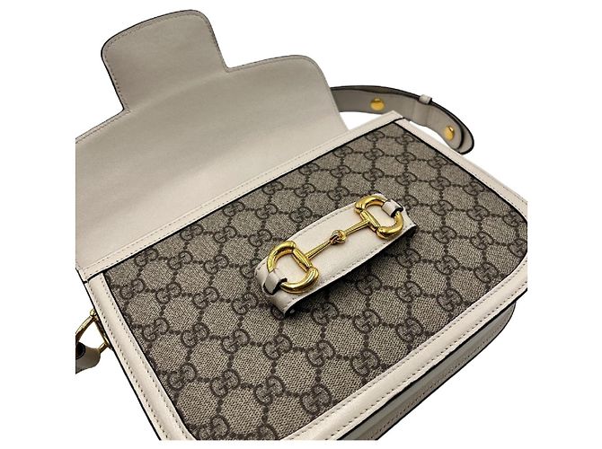 Horsebit 1955 Borsa Horsebit Gucci 1955 Beige - vista 6